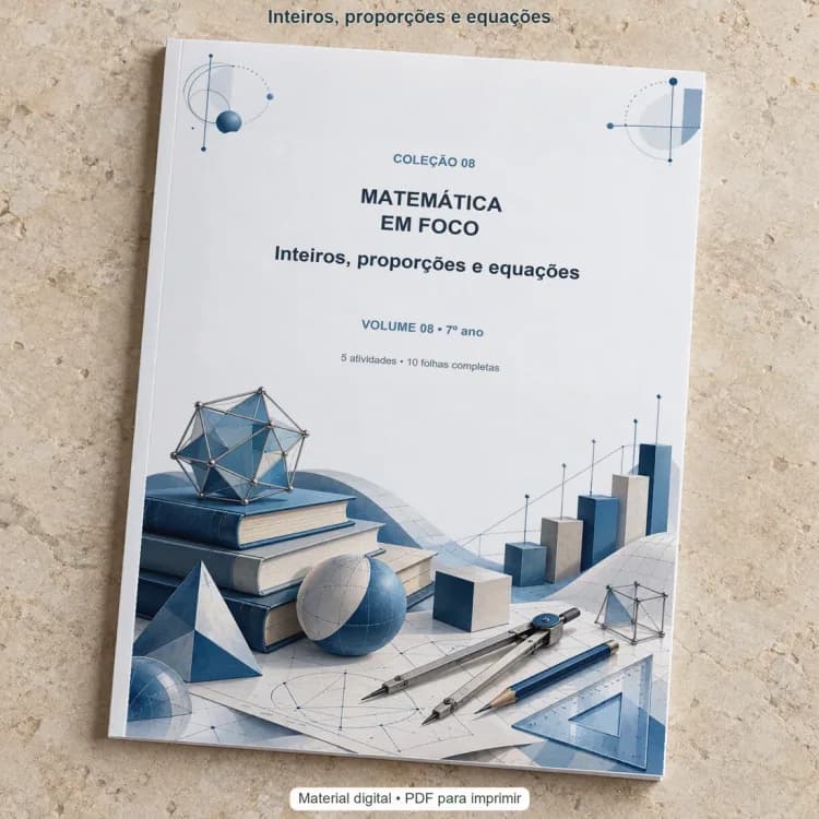 Capa de Inteiros, proporções e equações