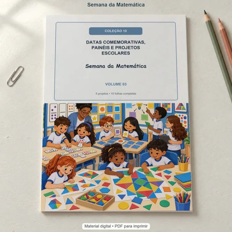 Capa de Semana da Matemática