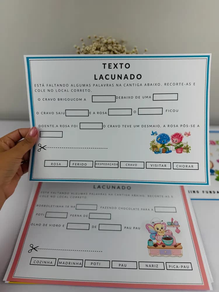 Página de prévia 2 de Textos Lacunados com Cantigas
