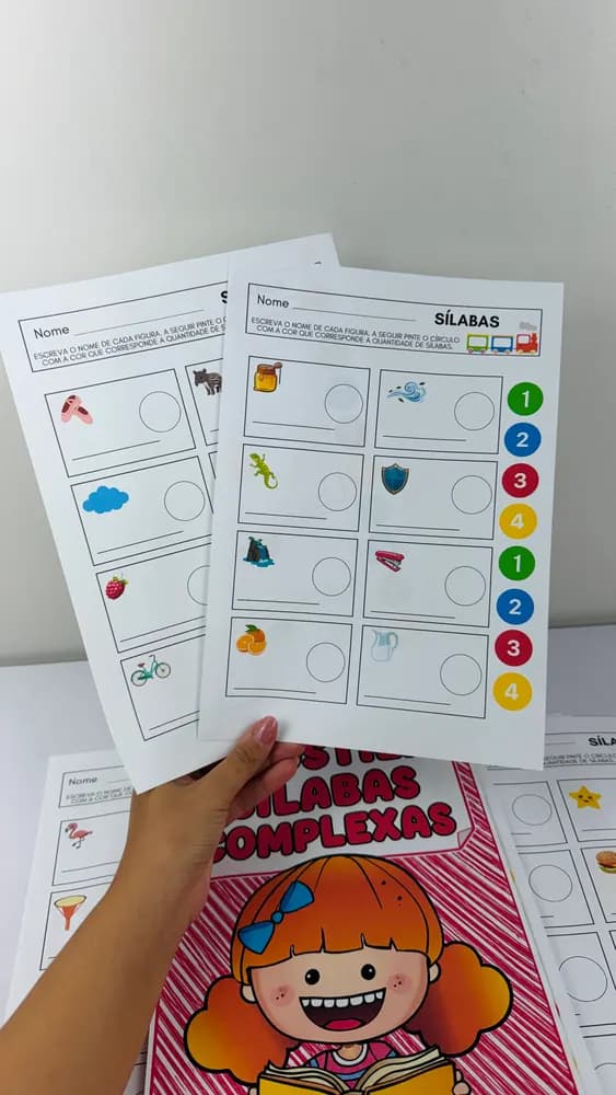Página de prévia 1 de Apostila Sílabas Complexas