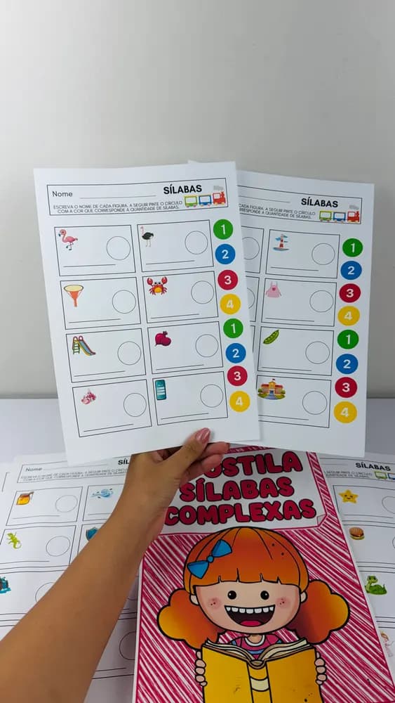 Página de prévia 2 de Apostila Sílabas Complexas